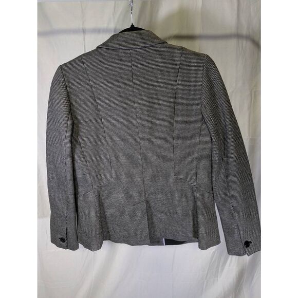Talbots Luxe Knit Houndstooth Blazer and Pull On Pants Set Women's 6P - Picture 2 of 11
